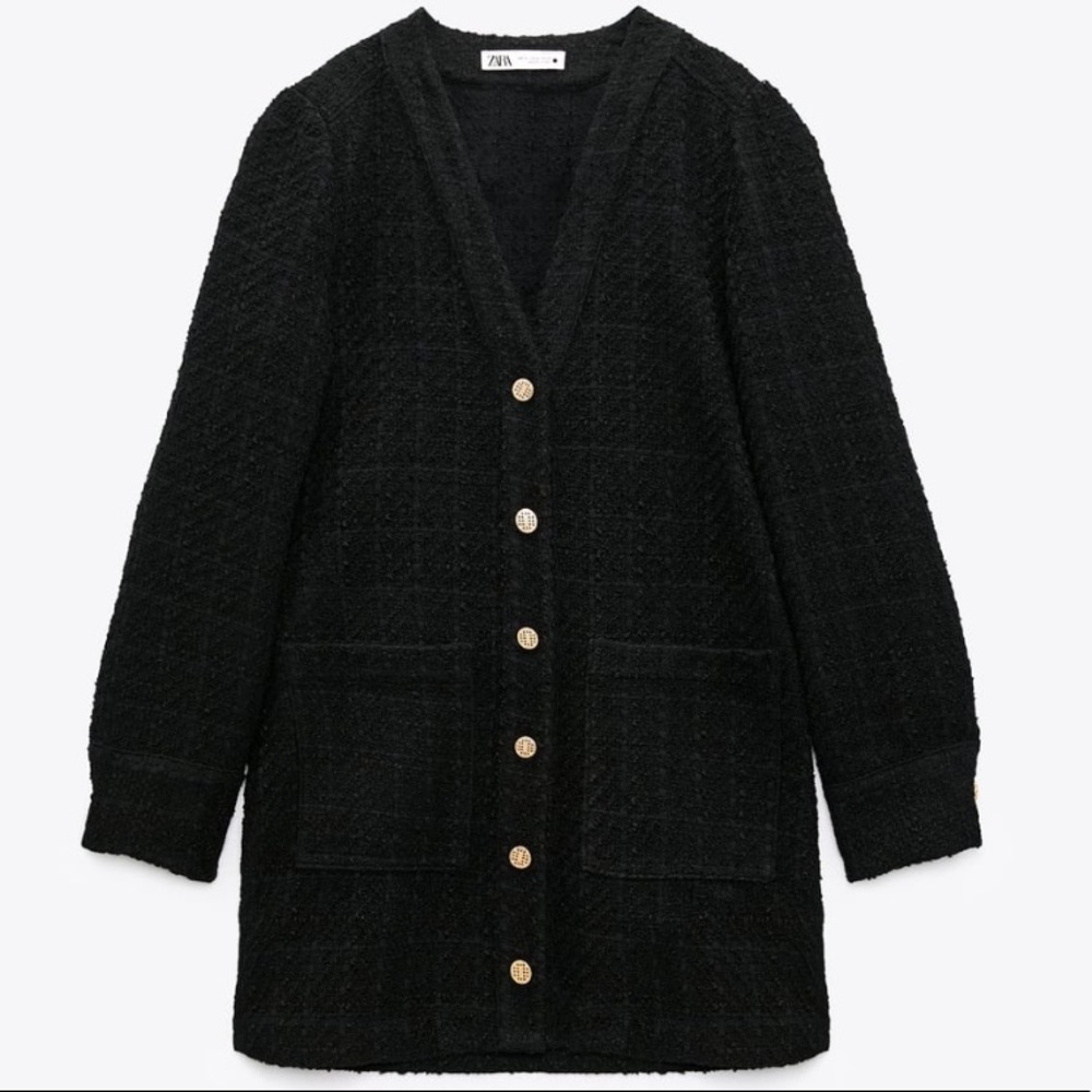 Zara textured weave dress - Picture 7 of 14